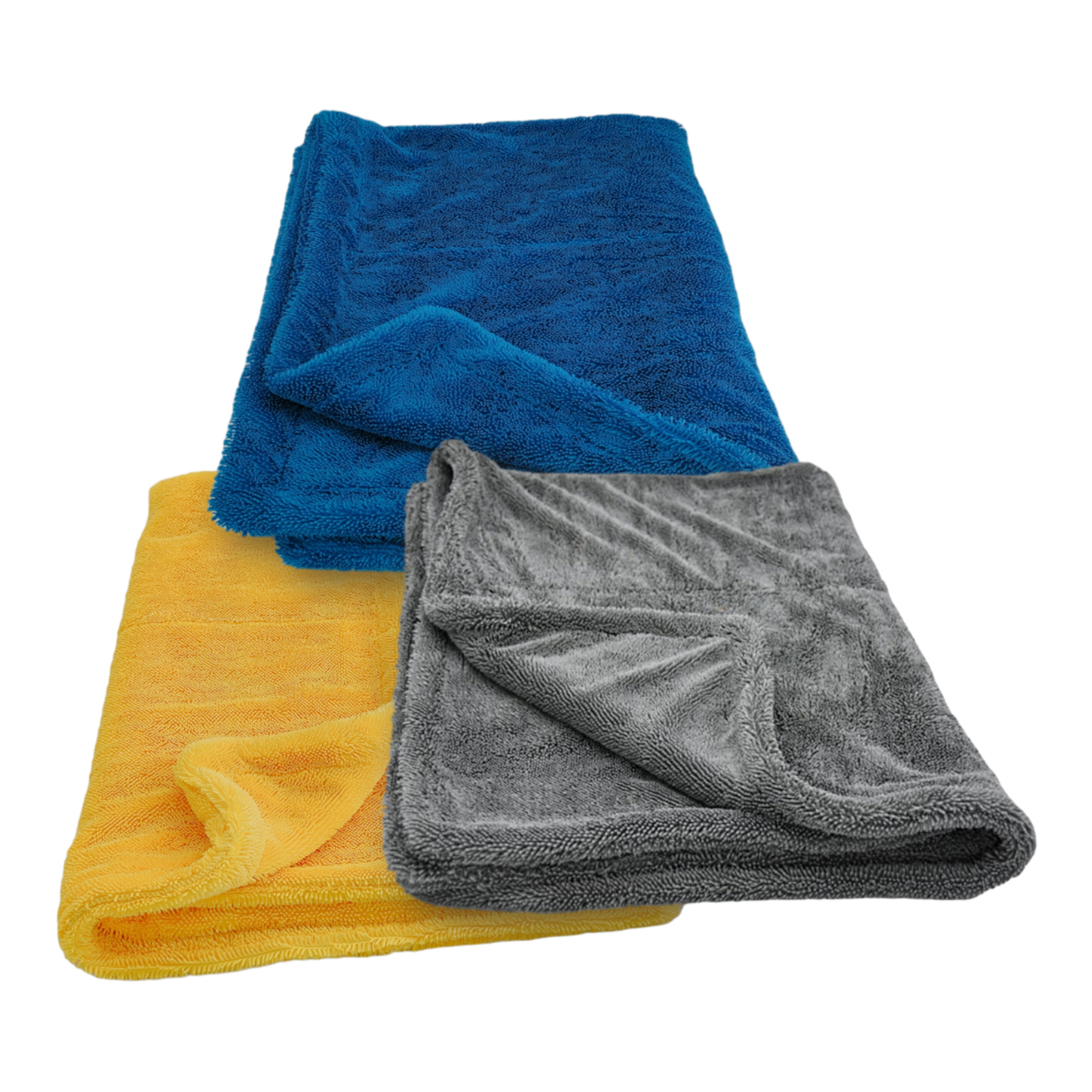 Mammoth Microfibre Edgless Drying Towel, Twisted Loop 1200gsm