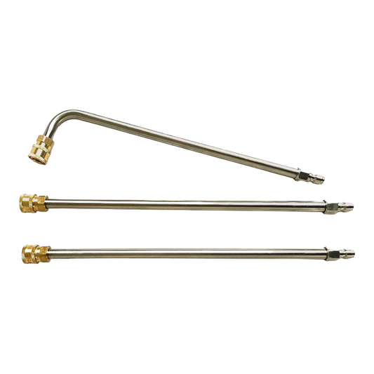 Pressure Washer Extension Wands, Quick Release 1/4in 3 Piece Set