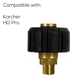 The Clay Cloth Company Vehicle Cleaning Karcher HD Pro Snow Foam Pressure Washer Adapter 1/4in
